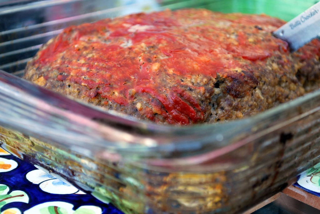 Tom Colicchio's Dairy-Free Meatloaf Recipe - a Top Chef Contender! Great with beef or turkey, for dinner or sandwiches. Includes gluten-free and egg-free options. Naturally nut-free and soy-free.