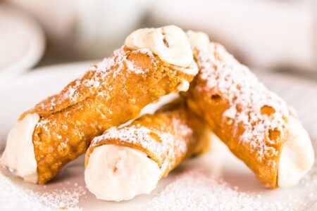 Vegan Cannoli Recipe by popular Chef Jason Wyrick- with ancho chile pepper option!