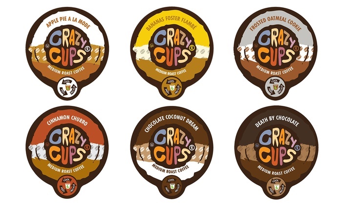 Crazy Cups - a vegan, kosher pareve option for K-Cups in tons of flavors!