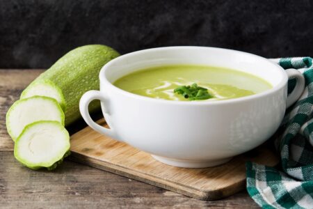 Dairy-Free Zucchini Fennel Cream Soup Recipe - seriously plant powered! Naturally vegan, gluten-free, and allergy-friendly.