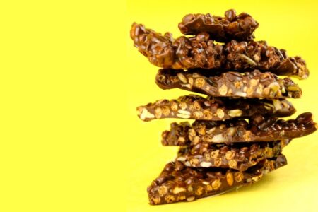 Dairy-Free Chocolate Bark Recipe with Crunch - Fast, Easy, Vegan, and Allergy-Friendly