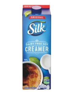 Silk Soy Creamer Reviews and Information - A classic dairy-free, vegan creamer in staple, lightly sweetened flavors. See this post for ingredients, availability, and more!