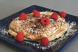 Tami Noyes - Vegan Raspberry and Thyme Pancakes - Egg-free, Dairy-free, and Nut-free
