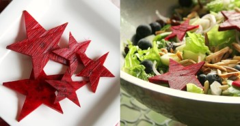 Star Spangled Salad Recipe - Add this healthy salad to your 4th of July spread! It's versatile for any diet need, from vegan to paleo!