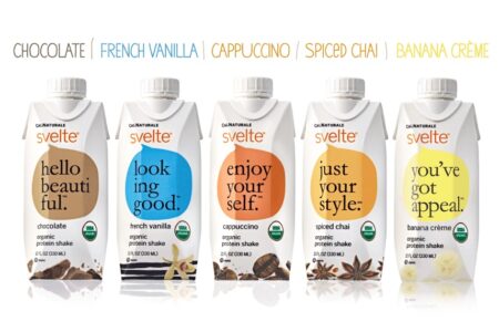 Svelte Organic Soy Protein Shakes - Dairy-Free, gluten-free, vegan, and a light meal replacer. Flavors appeal to kids & adults!