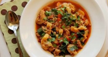 Healthy Turkey Chili with Vegetables