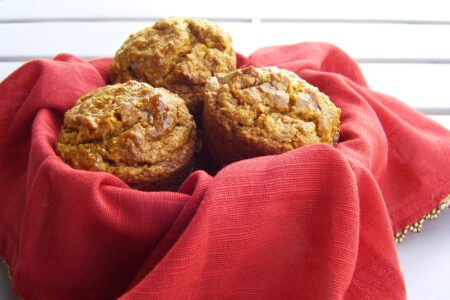 Healthy Mango Muffins - easy, naturally dairy-free, plant-based and delicious recipe!