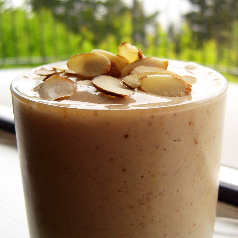 This Creamy, Healthy, Protein Almond Shake recipe is one that you'll crave every day - I do! It's naturally dairy-free, gluten-free, soy-free and vegan & takes just 5 MINUTES to blend up!