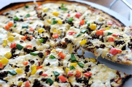 Mexican Fiesta Dairy-Free or Vegan Pizza