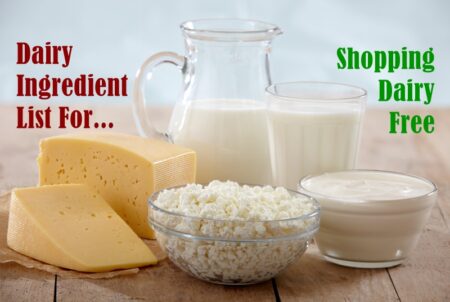 Dairy Ingredient List