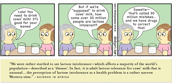 Lola Lollipop Lactose Intolerance Cartoon