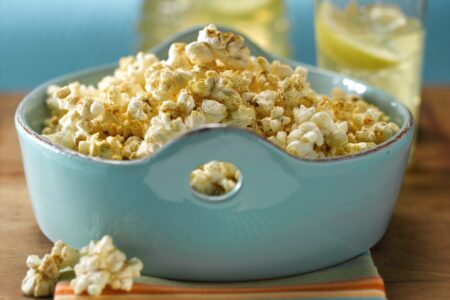 Cheesy Dairy-Free Popcorn Recipe - easy, healthy, vegan, allergy-friendly, and delicious!