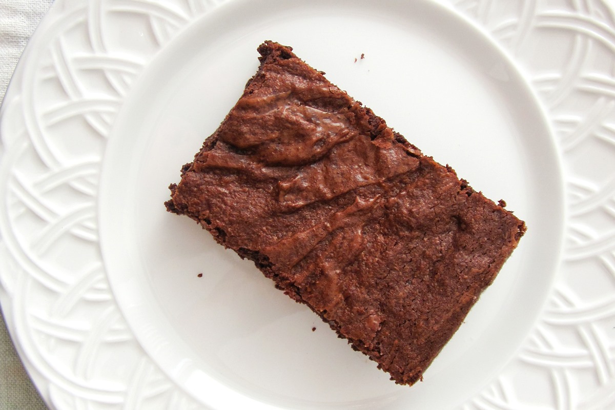 Dairy-Free Flourless Brownies Recipe - ultra-rich and fudgy! Also naturally gluten-free, nut-free, and soy-free.