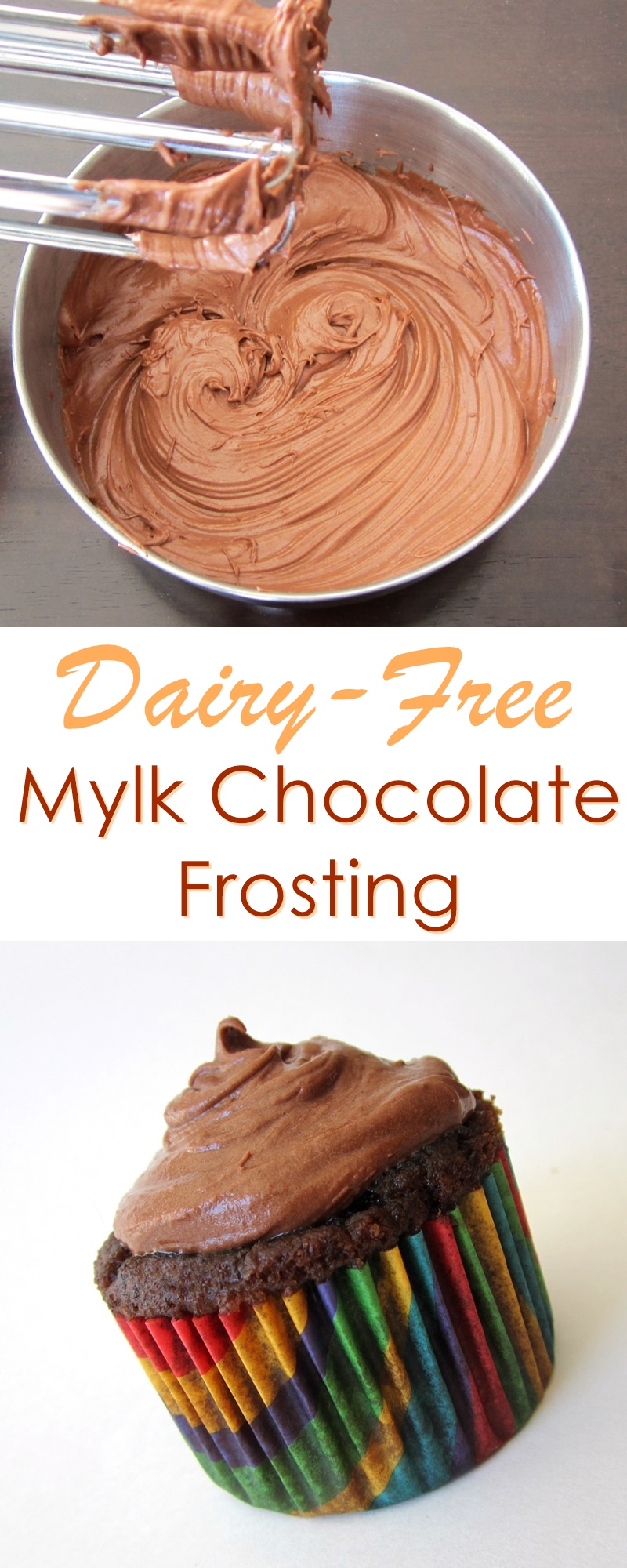 Mylk Chocolate Vegan Frosting - foolproof dreamy, dairy-free recipes!