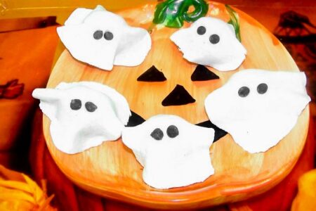 Allergy-Friendly Ghost Cookies Recipe (Vegan, Gluten-Free, and Top Allergen-Free with a Quick and Easy Fondant!