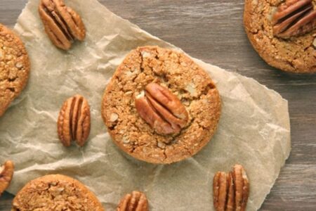Gluten-Free Almond Pecan Cookies