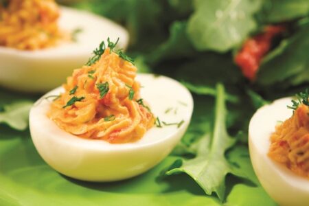 Hummus No Mayo Deviled Eggs Recipe