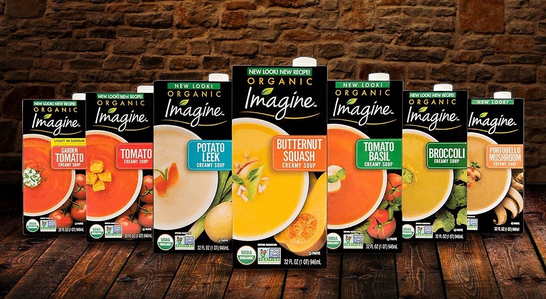 Imagine Organic Creamy Soup Reviews and Info - all dairy-free, gluten-free, and plant-based. Healthy garden blends with a smooth creamy finish. 12 vaieties!