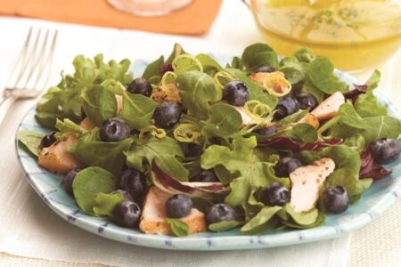 Fresh Salmon Summer Salad with Lemon Vinaigrette Recipe - Dairy-Free, Gluten-Free