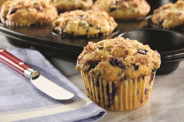 Old-Fashioned Wild Blueberry Muffins