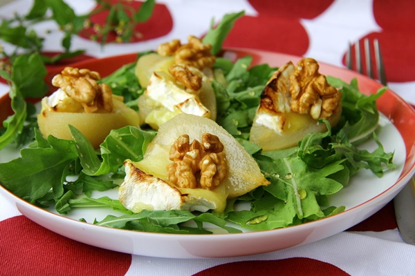 Pear Walnut Salad Recipe: Gluten-Free, Vegan, Dairy-Free
