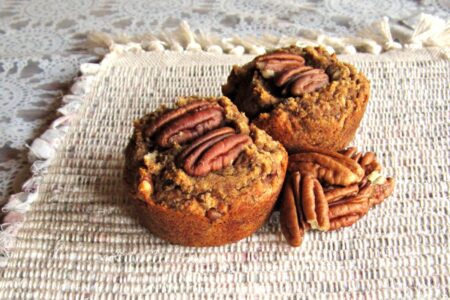 Pecan Pie Muffins Recipe (Vegan, Grain-Free, Gluten-Free and Dairy-Free)