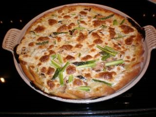 Veggie White Pizza