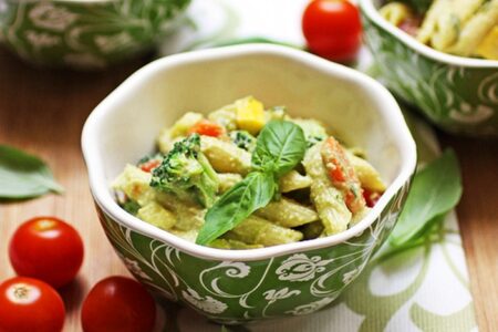 Vegan Pasta Primavera Recipe by Robin Robertson (dairy-free, gluten-free optional)