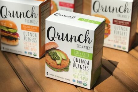 Qrunch Quinoa Burgers Pack Ancient Grains into a Modern Patty - Reviews and Info - Vegan, Gluten-Free, Top Allergen-Free