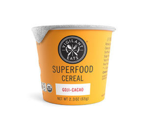Vigilant Eats Organic Superfood Cereal Cups can be Enjoyed Cold
