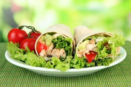 Dairy-Free Meals - Loaded Chicken Burritos