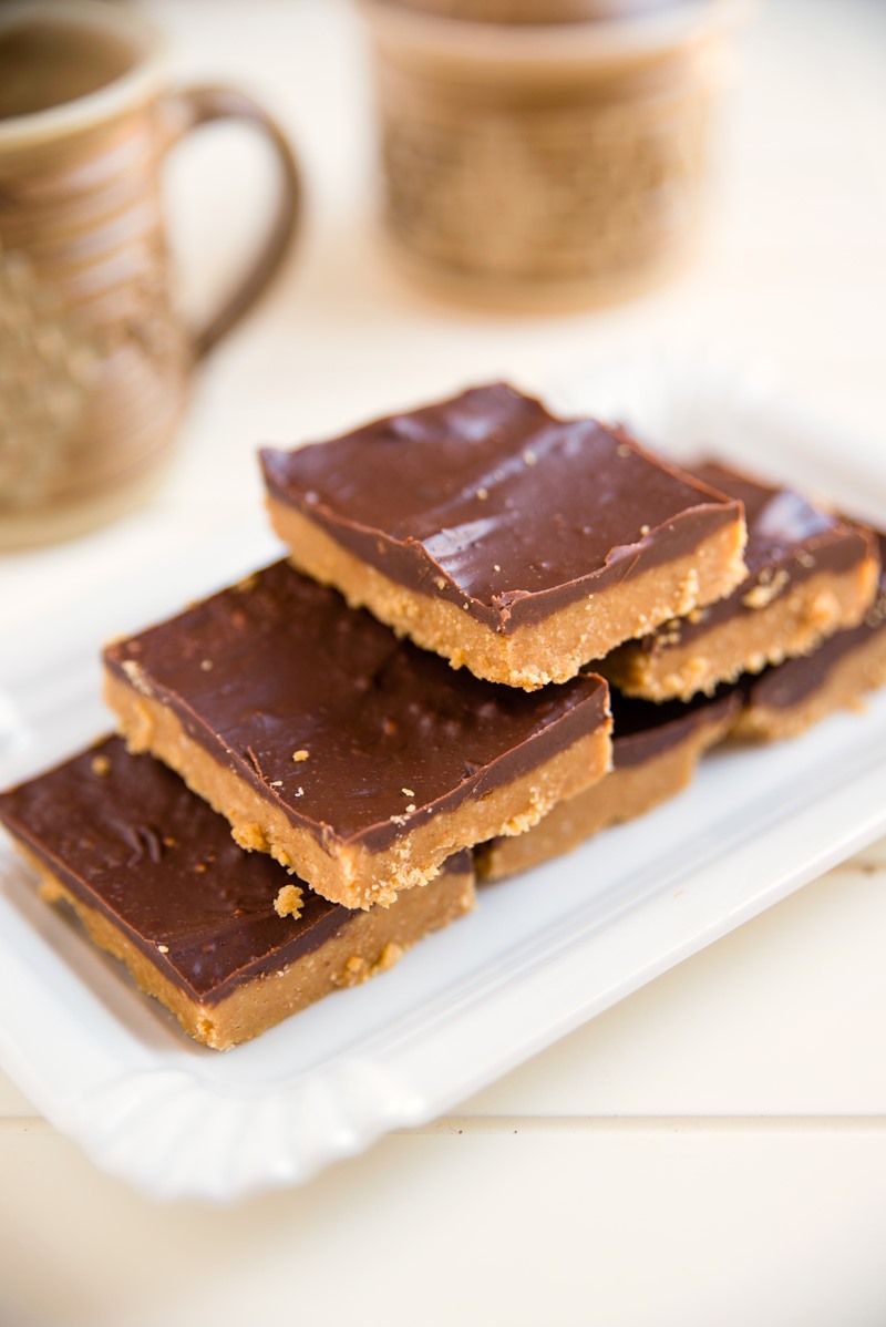 Dairy-Free Chocolate Peanut Butter Bars Recipe (Mom-made, kid-approved!) - includes vegan, gluten-free, peanut-free, and nut-free options