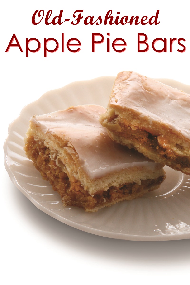 Old-Fashioned Apple Pie Bars Recipe - Dairy-free with Gluten-free and Vegan Options