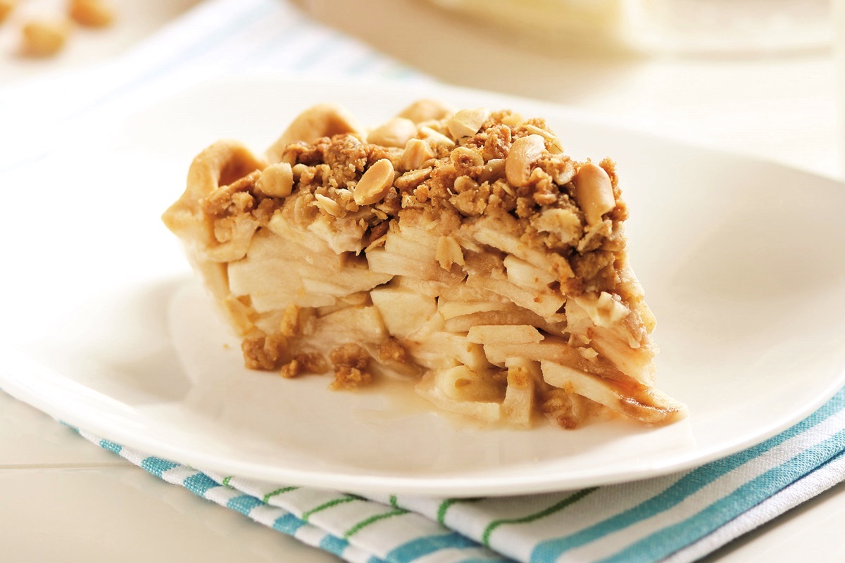Peanut Butter Apple Crumble Pie Recipe