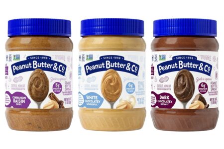 Peanut Butter and Co Flavored Peanut Butter Reviews & Info - Dairy-free, gluten-free, soy-free, plant-based flavors like White Chocolate, Dark Chocolate, and Cinnamon Raisin!