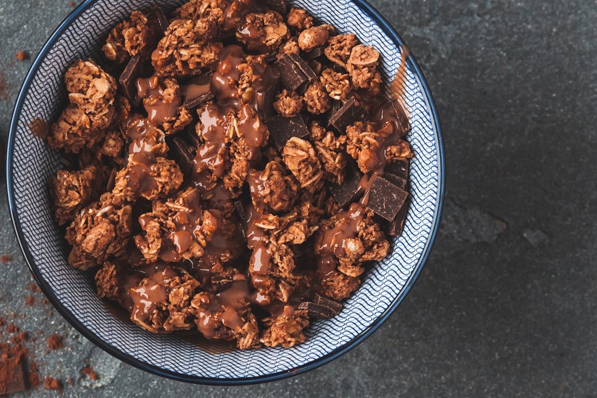 Dairy-Free Gluten-Free Chocolate Granola Recipe - also nut-free, soy-free, and vegan friendly!