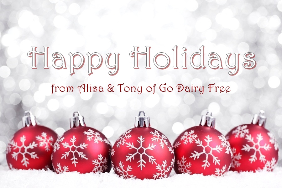 A last minute dairy-free holiday guide from GoDairyFree.org
