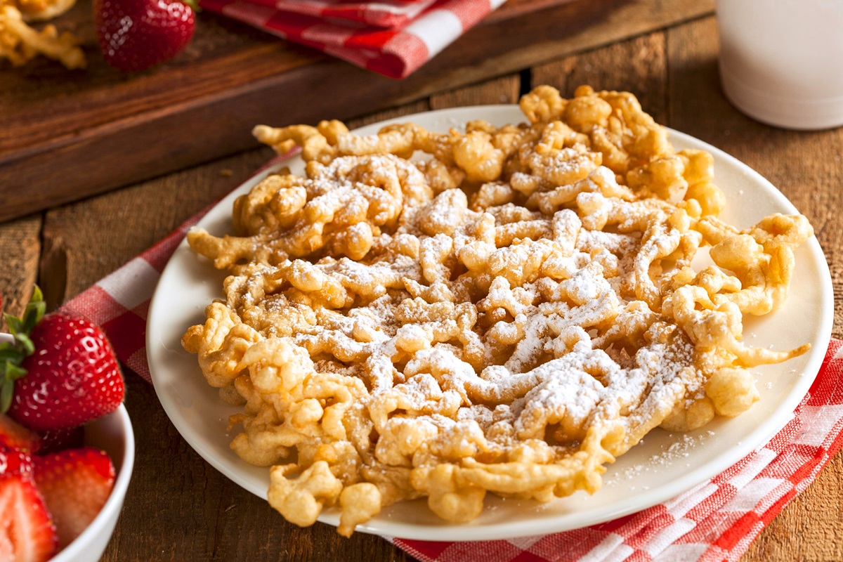 Dairy-Free Funnel Cakes Recipe - Just like at the fair or carnival!