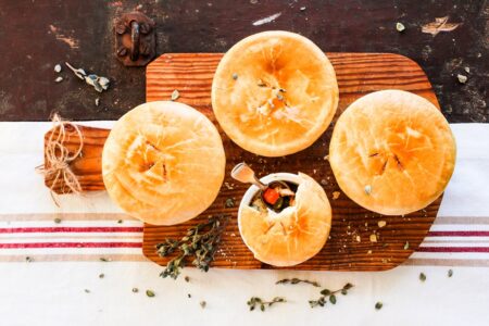Classic Dairy-Free Turkey Pot Pie Recipe - a fantastic winter dinner and perfect for leftover Thanksgiving turkey (also egg-free and nut-free)