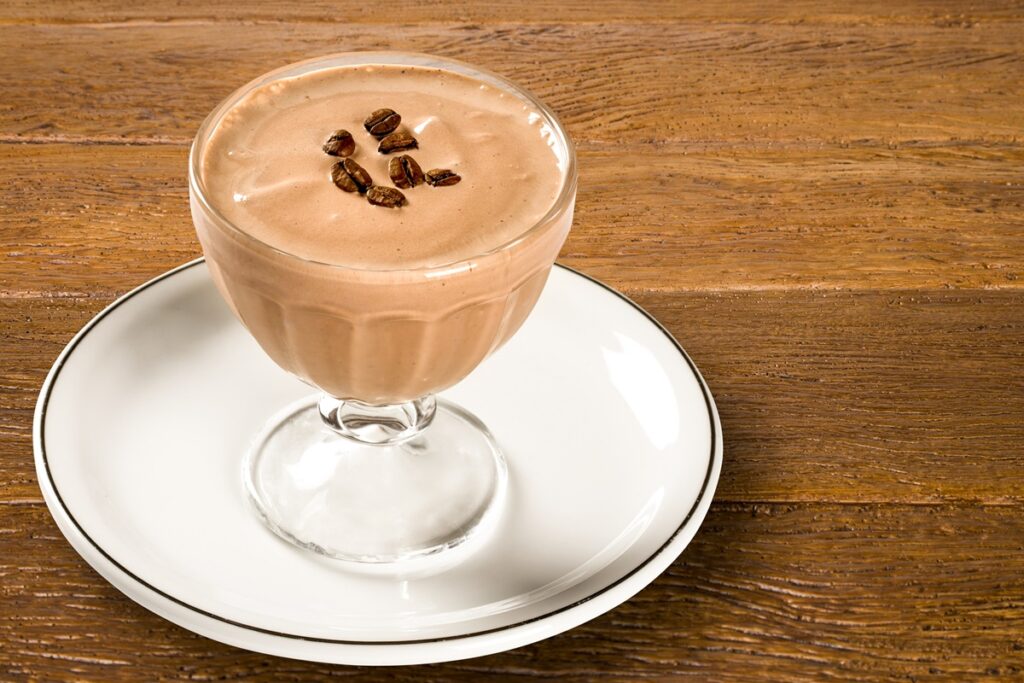Dairy-Free Coffee Custard Recipe for a Light Dessert, Parfait Layer, or Trifle Crema - like a vanilla cappuccino or mocha dessert!