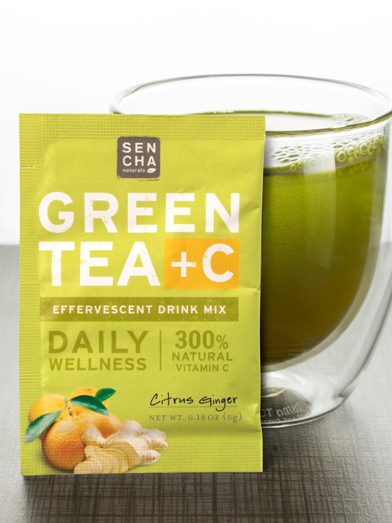 Sencha Naturals Green Tea Mints and Green Tea + C Drink Mixes - Reviews and Info - Vegan and Top Allergen Free