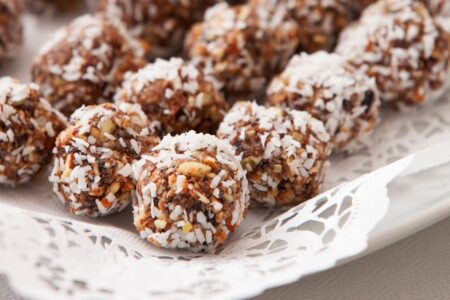Coconut Power Balls Recipe - unique, delicious, nutritious, dairy-free, gluten-free, vegan, energizing snacks!