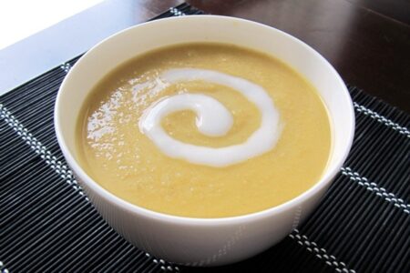 Fast Dairy-Free Recipes: Cream of Celery Root Soup