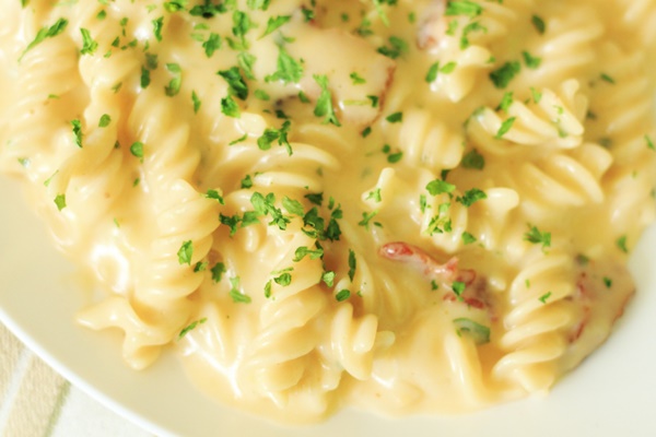 Fast Dairy-Free Recipes - Liquefied Bacon Mac and Cheeze