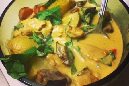 Fully Loaded Vegan Green Curry