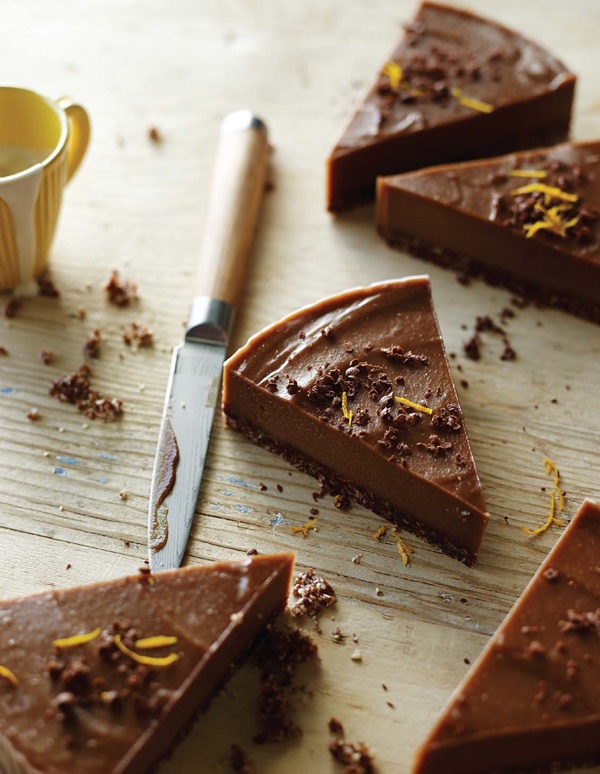Raw Chocolate Orange Torte Recipe - Vegan + Gluten-Free
