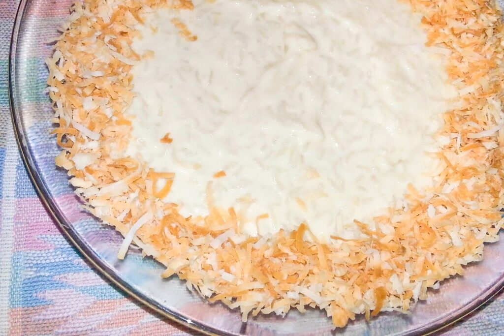 Dairy-Free Coconut Rice Pudding Recipe with Toasted Coconut - naturally gluten-free, nut-free, and soy-free, too. Old-fashioned recipe.