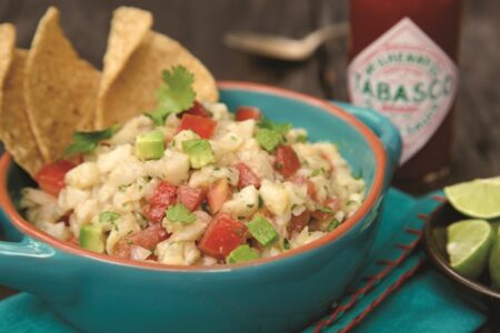 Tabasco and Lime Ceviche