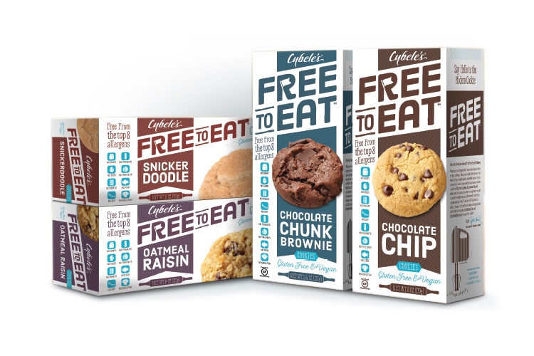 Cybeles Free to Eat Cookies: Vegan and Baked in a Gluten-Free & Top Allergen-Free Facility
