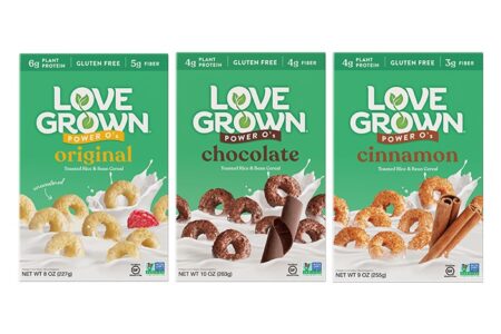 Love Grown Power O's Cereal Reviews and Info - dairy-free, gluten-free, vegan, high protein